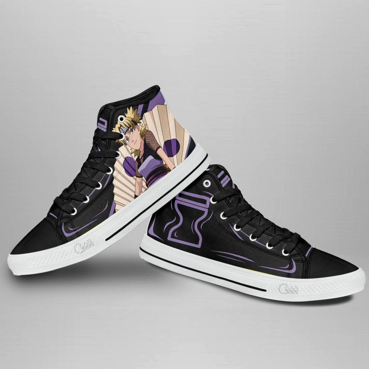 Temari High Top Shoes Custom Anime Sneakers