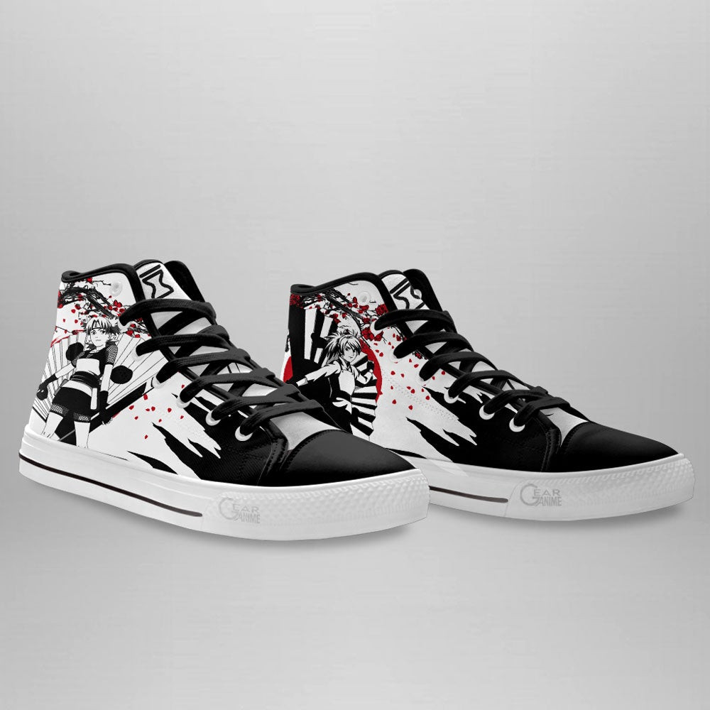 Temari High Top Shoes Custom NRT Anime Sneakers Japan Style