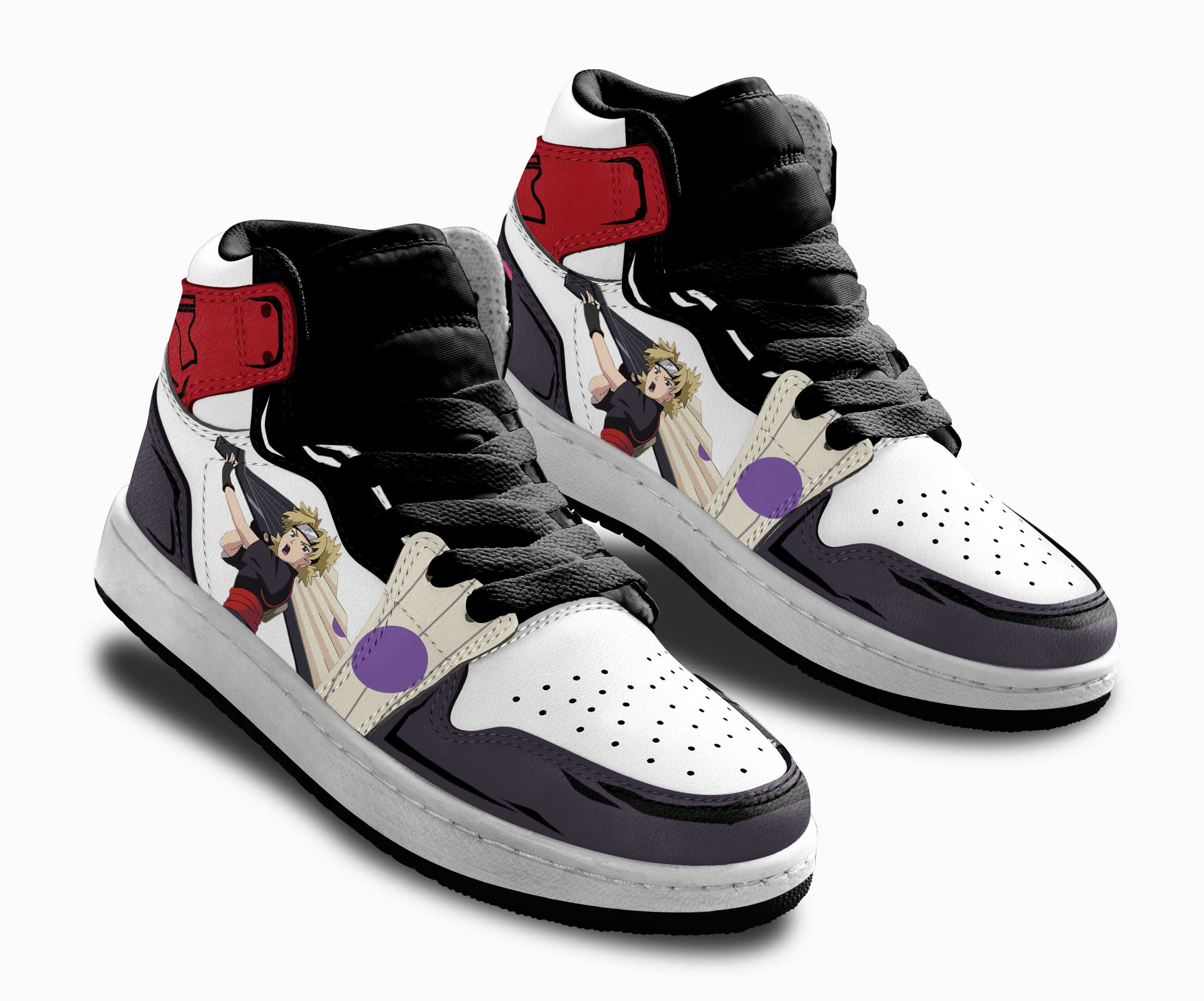 Temari Kids Sneakers Custom Anime NRT Shoes For Kids