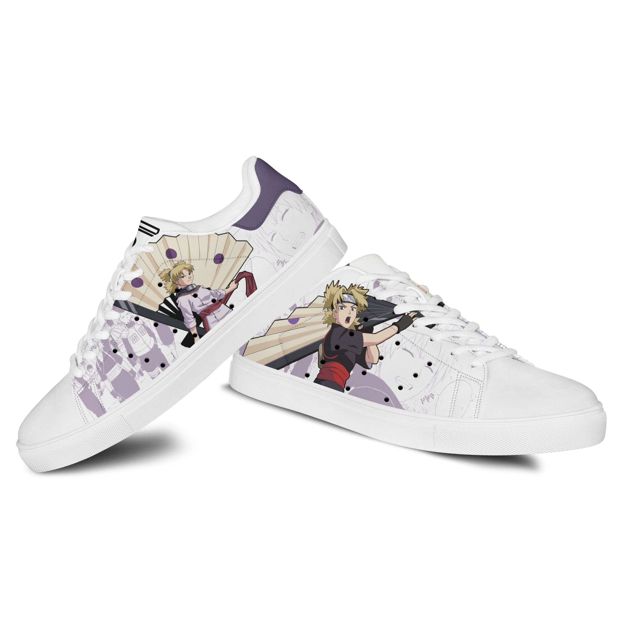 Temari Skate Sneakers Custom NRT Anime Shoes