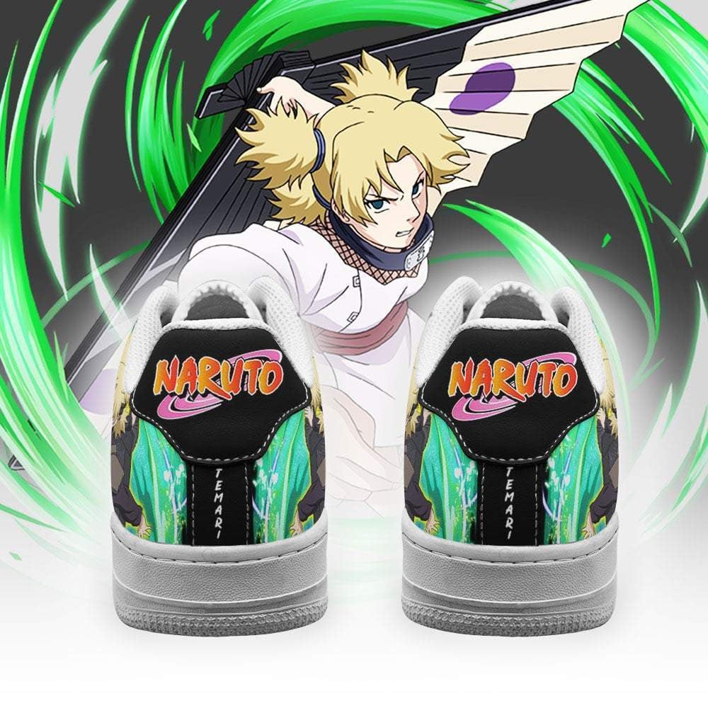 Temari Sneakers Custom Anime Shoes Leather