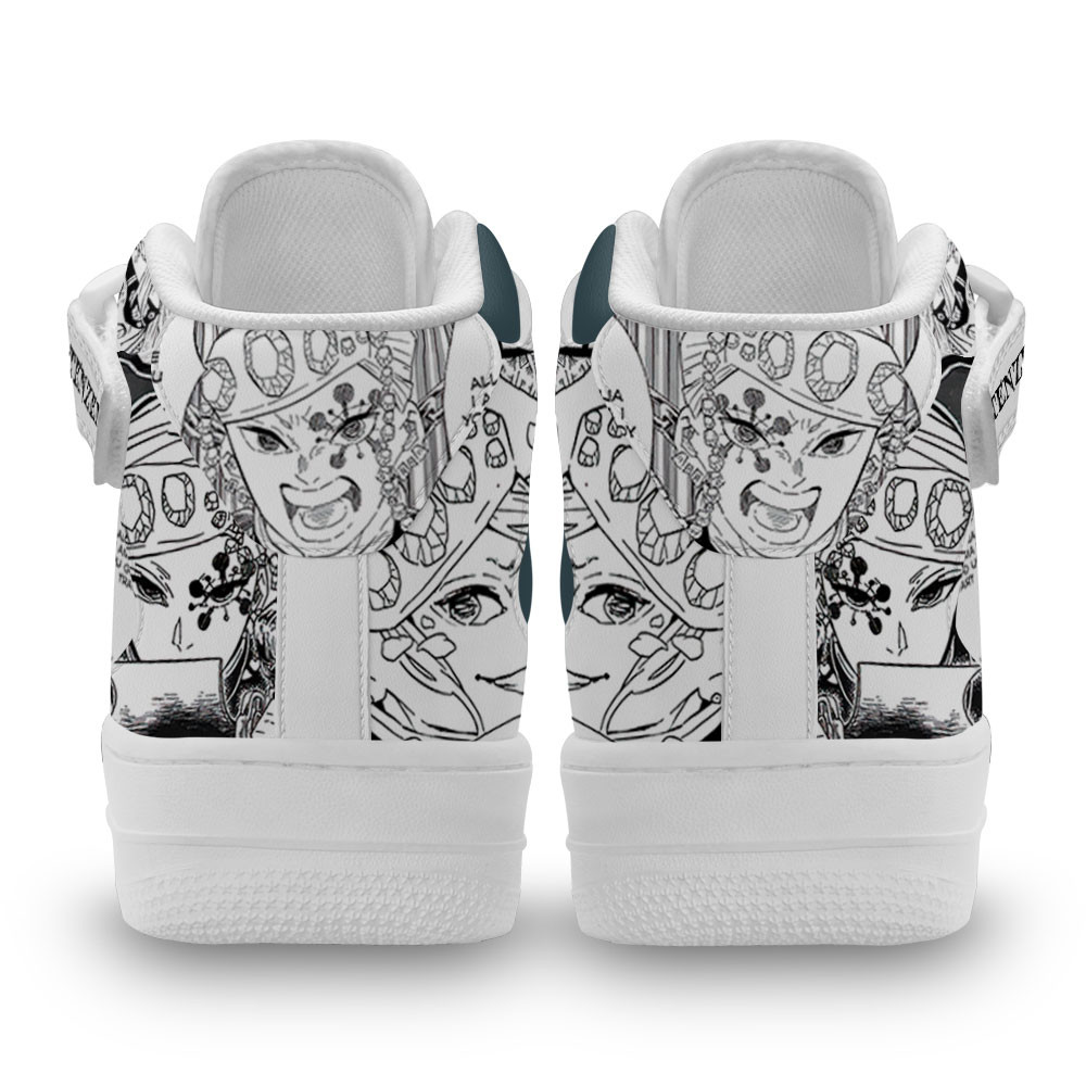 Tengen Uzui Sneakers Air Mid Demon Slayer Anime Shoes Mix Manga
