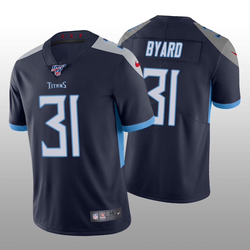 Tennessee Titans Kevin Byard Navy Vapor Limited Jersey 100th Season - Men's