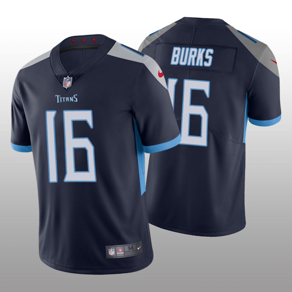 Tennessee Titans Navy 2022 NFL Draft Vapor Limited Treylon Burks Jersey