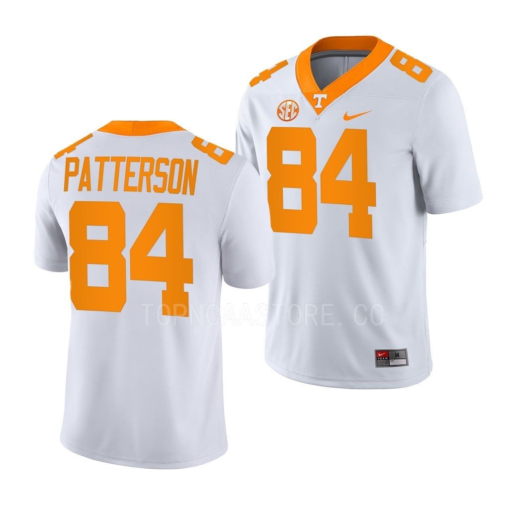 Tennessee Volunteers #84 Cordarrelle Patterson College White NILame Jersey Men's