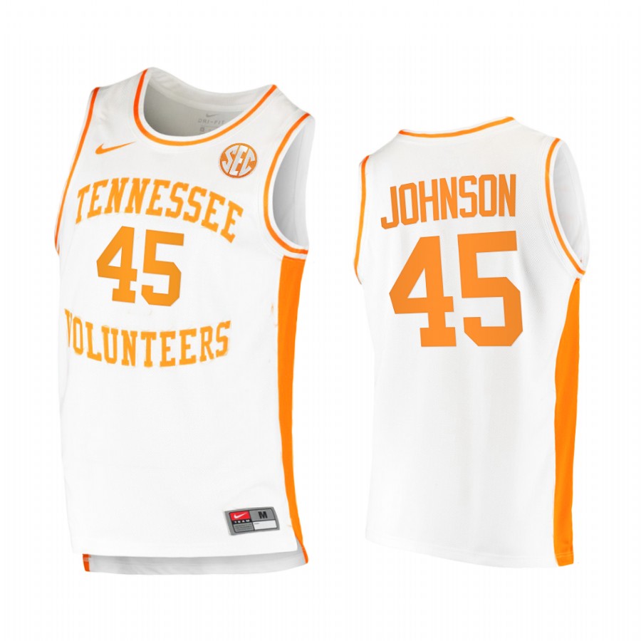 Tennessee Volunteers Keon Johnson Jersey 2021 White College