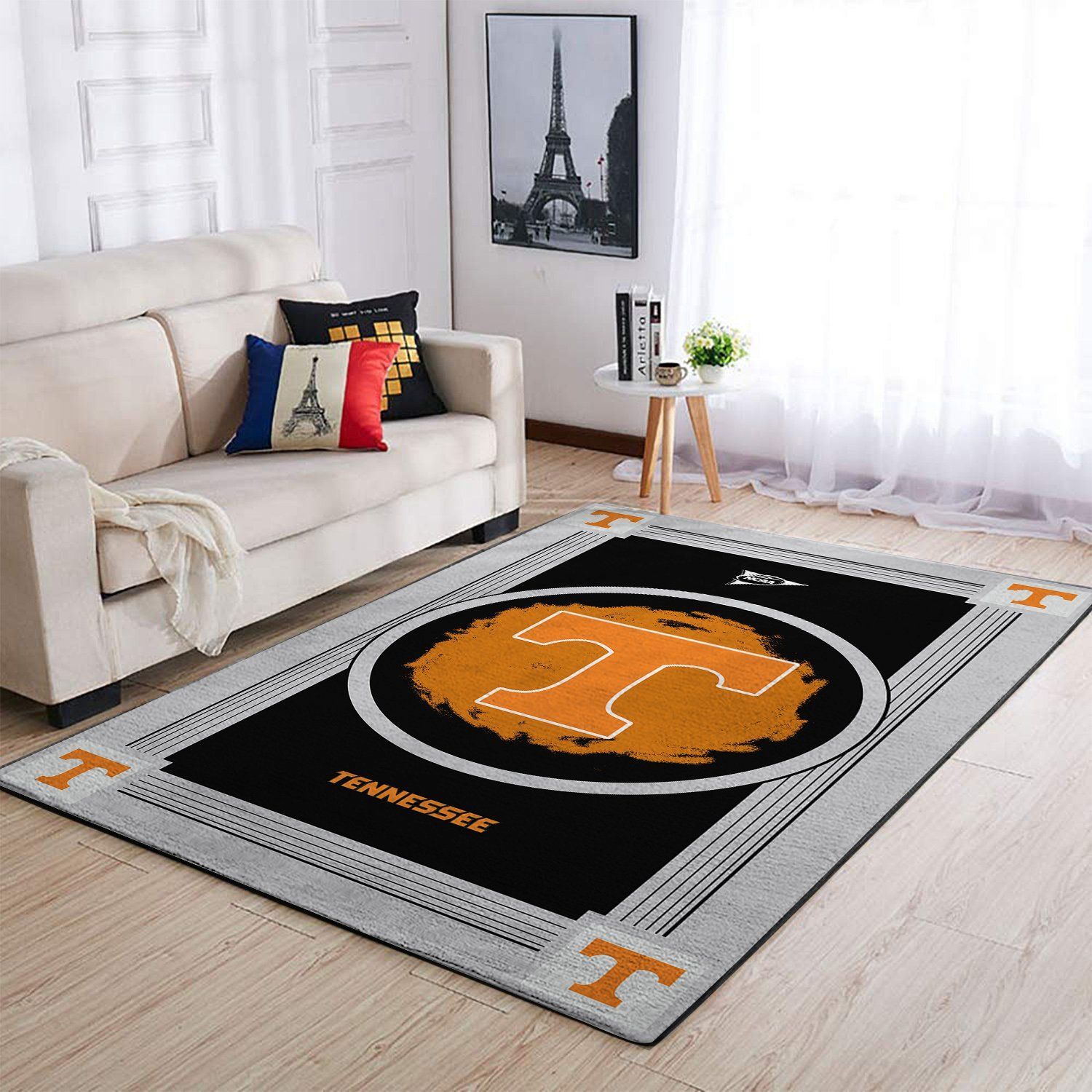 Tennessee Volunteers Living Room Area Rectangle Rug
