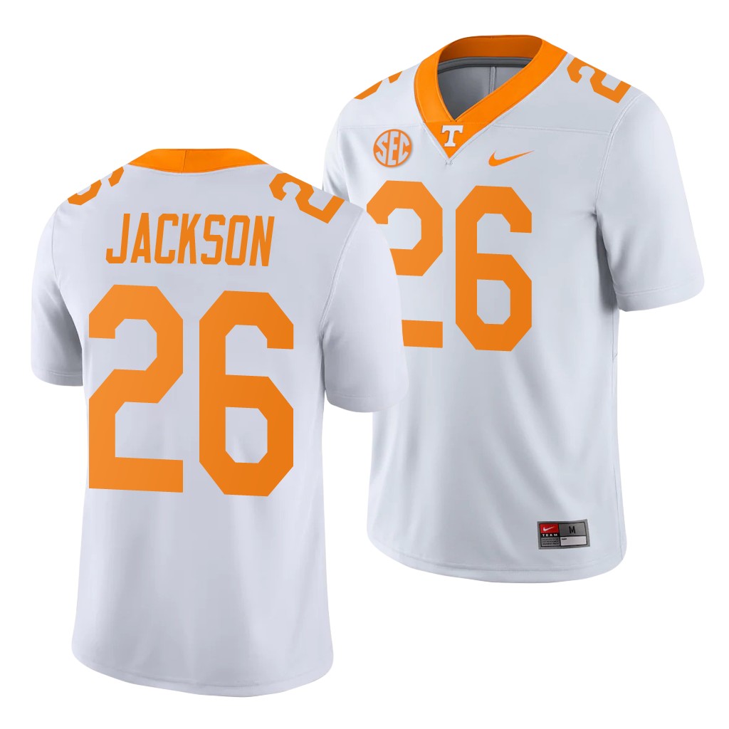 Tennessee Volunteers Theo Jackson White Game Men's College Jersey