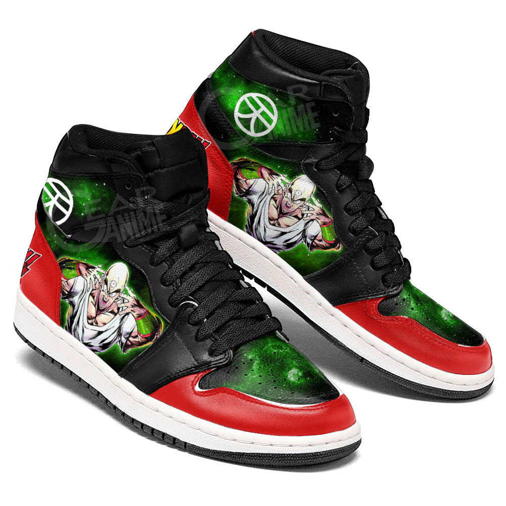 Tenshinhan JD1s Sneakers Dragon Ball Anime Shoes Mix Galaxy, Air Jordan Hightop
