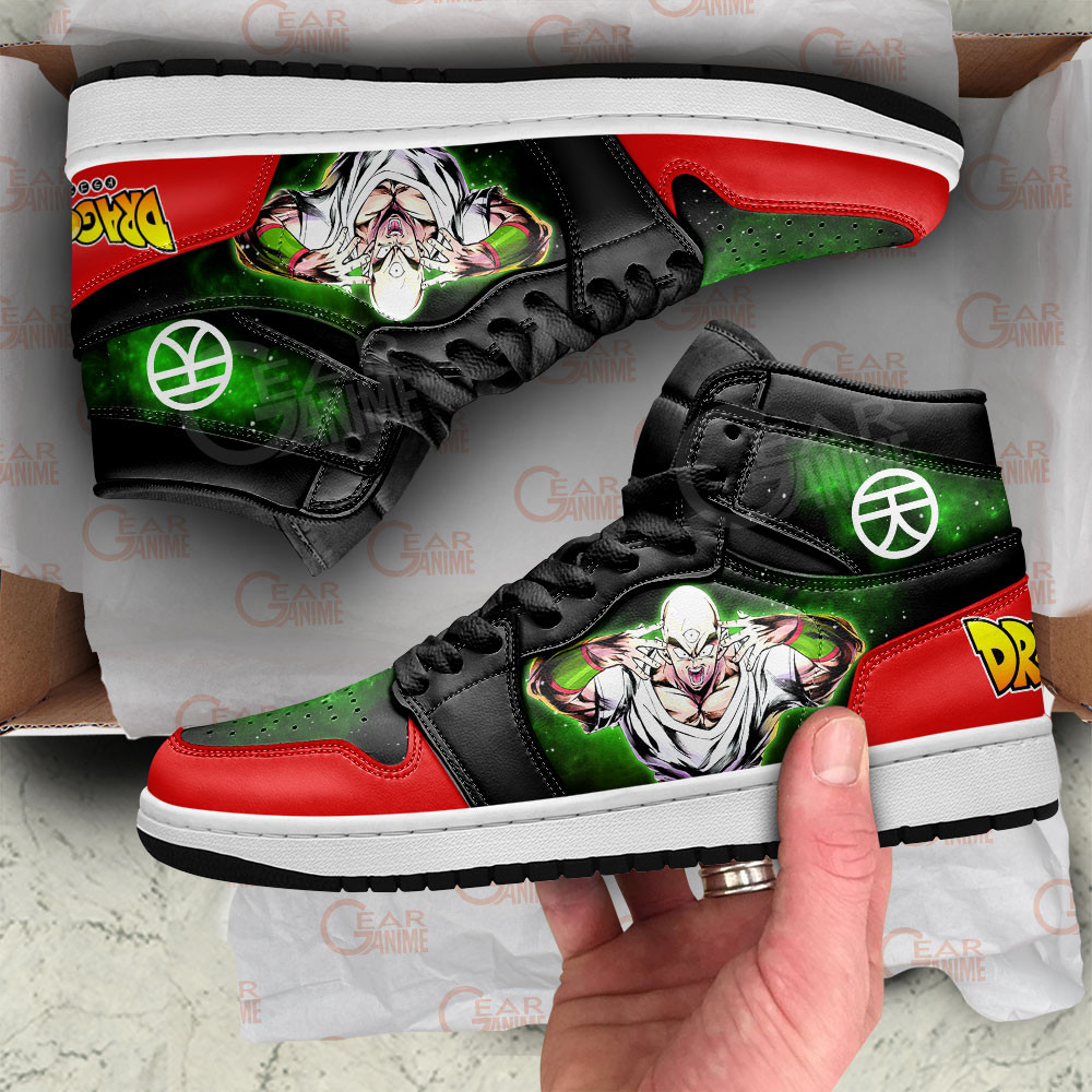 Tenshinhan JD1s Sneakers Dragon Ball Anime Shoes Mix Galaxy, Air Jordan Hightop