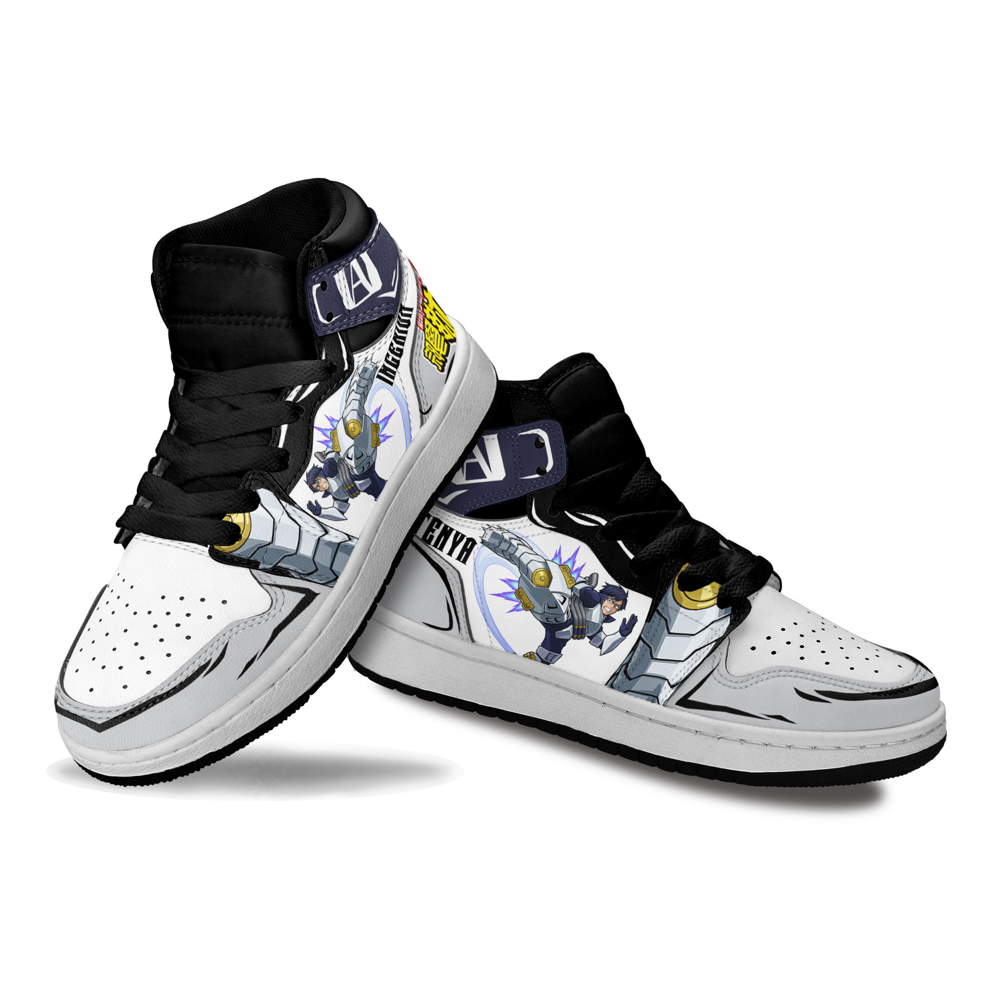 Tenya Ida Kids Sneakers Custom Anime My Hero Academia Shoes For Kids