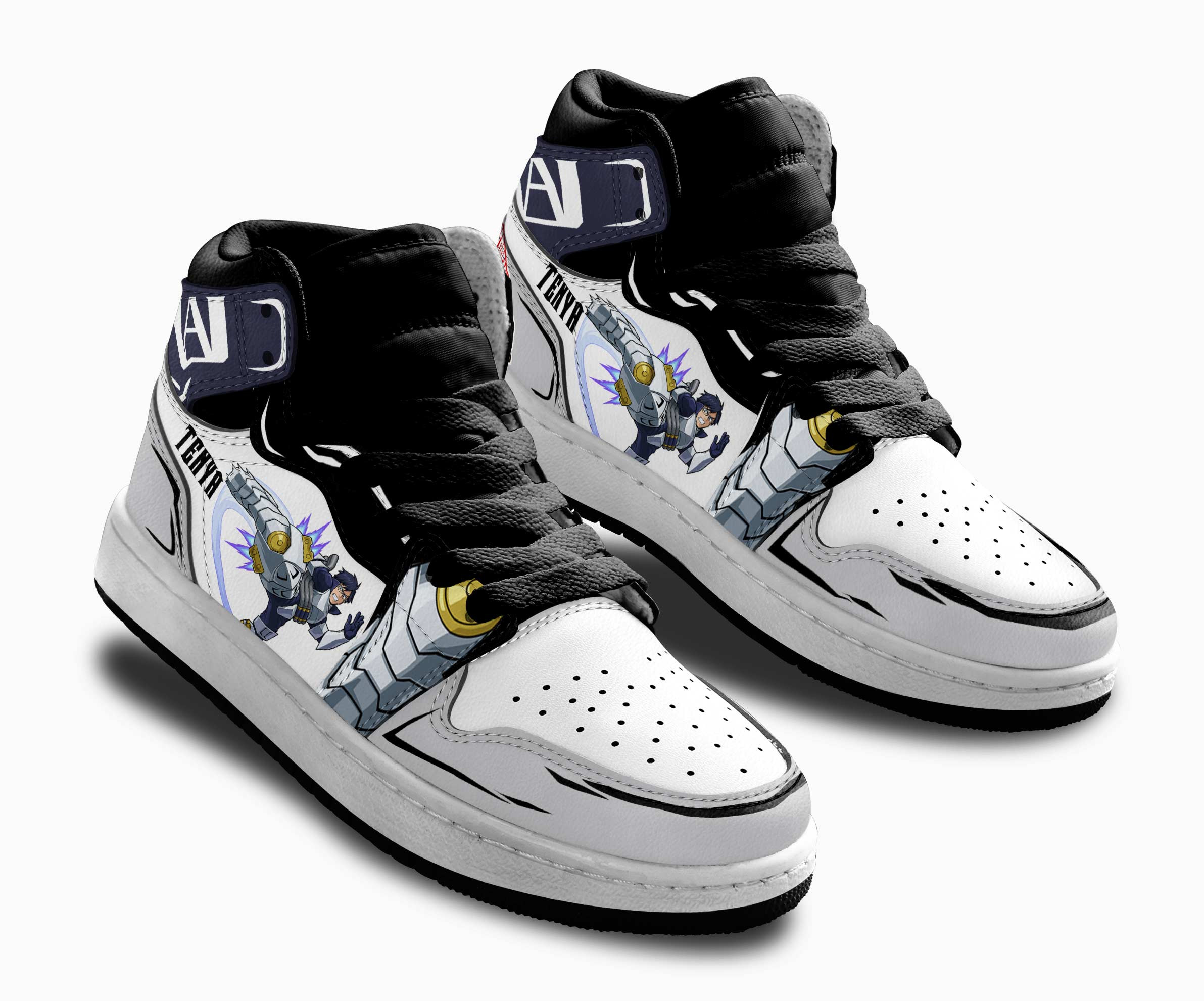 Tenya Ida Kids Sneakers Custom Anime My Hero Academia Shoes For Kids