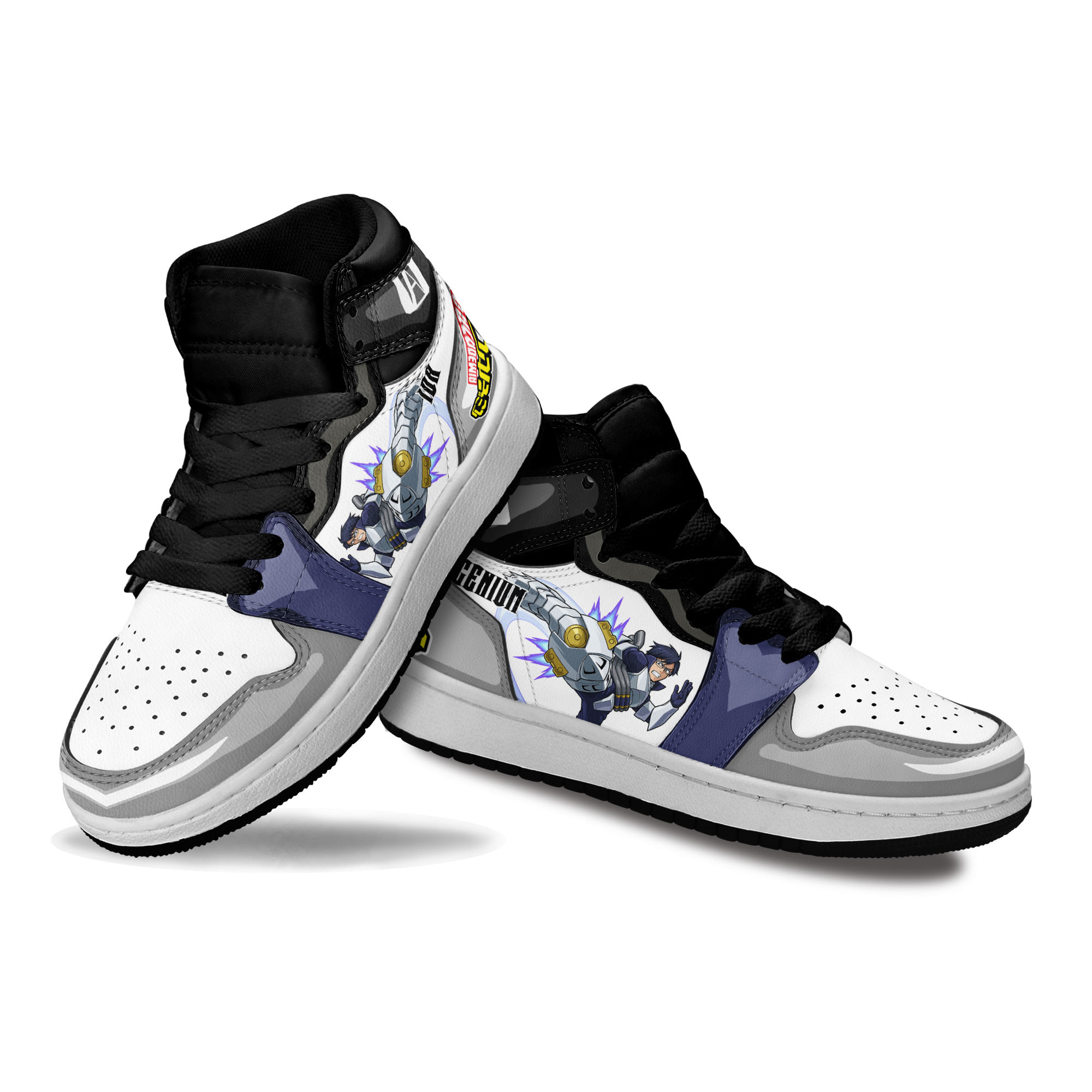Tenya Ida Kids Sneakers Custom My Hero Academia Anime Shoes For Kids