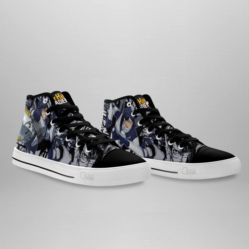 Tenya Iida High Top Shoes Custom Anime My Hero Academia Sneakers