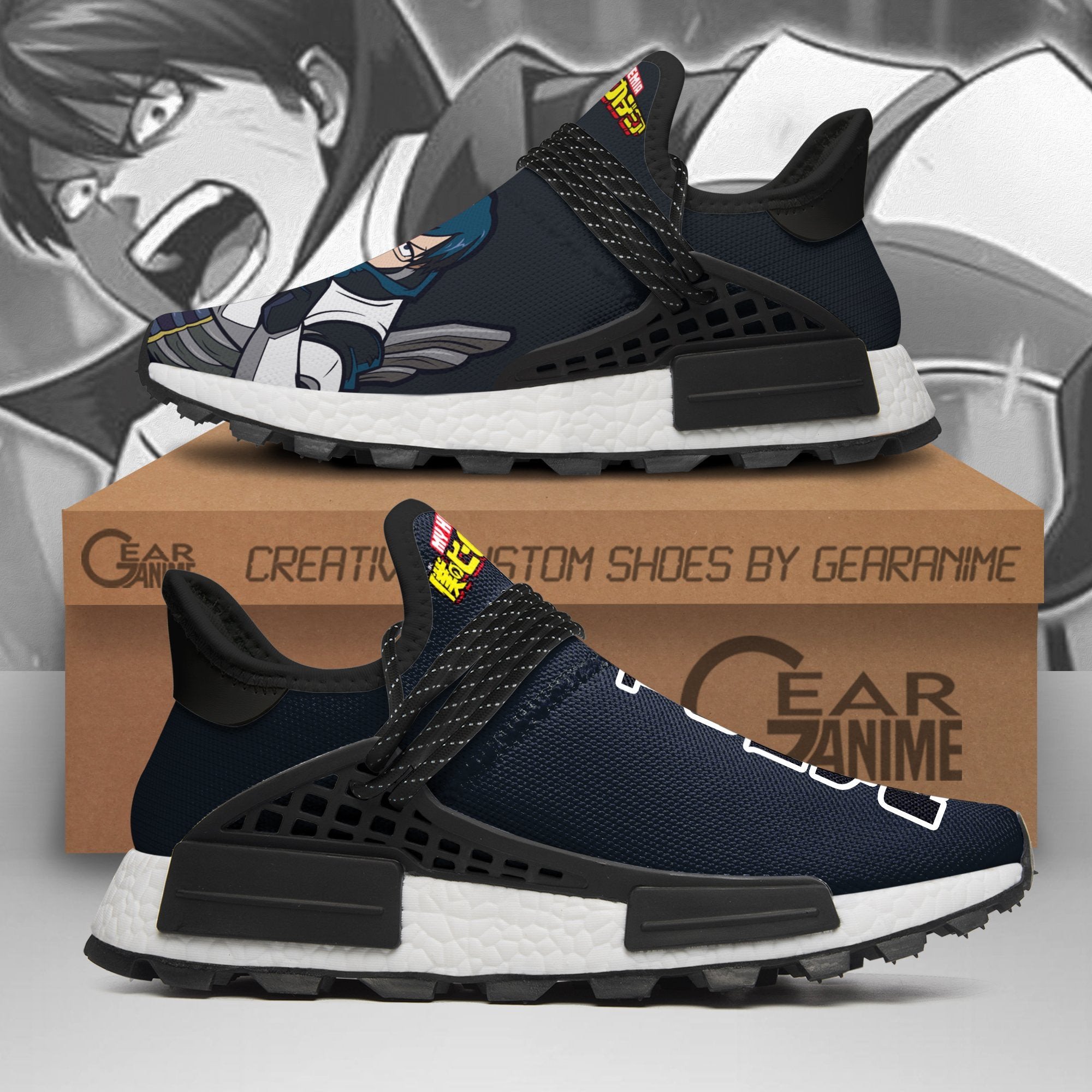 Tenya Linda Shoes My Hero Academia Shoes, NMD Shoes