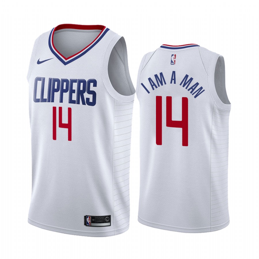 Terance Mann I am a man Clippers Association Jersey