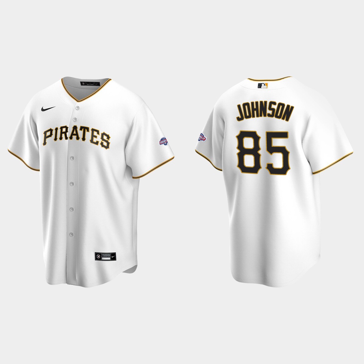 Termarr Johnson Pittsburgh Pirates Debut Patch Jersey - White