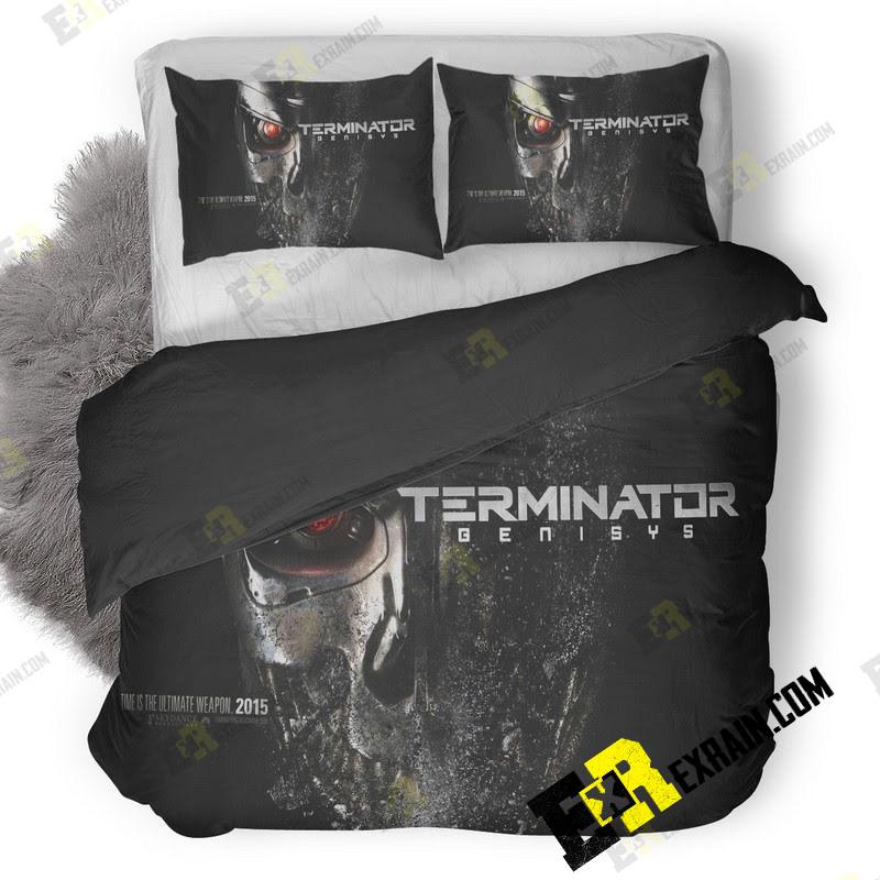 Terminator Genisys 2015 3D Customized Duvet Cover Bedding Set