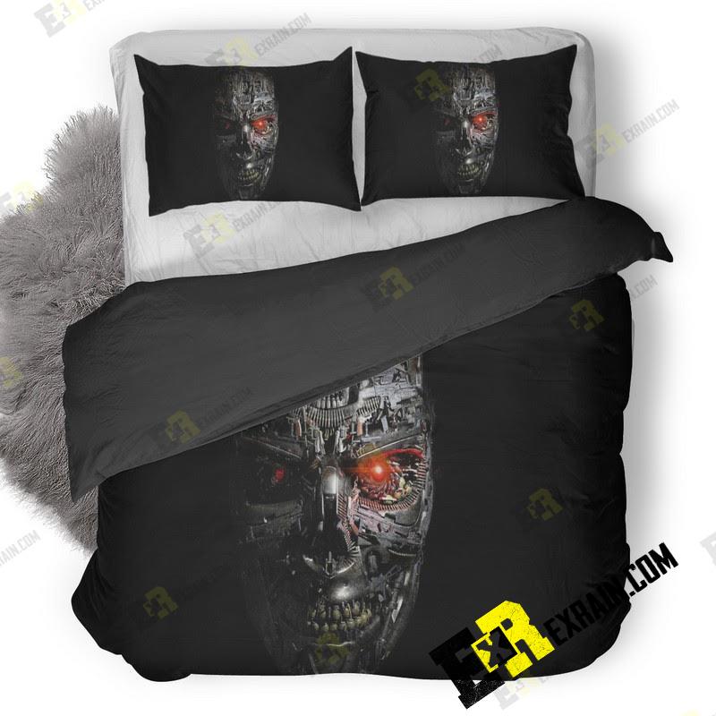Terminator Genisys Robot 3D Customized Duvet Cover Bedding Set