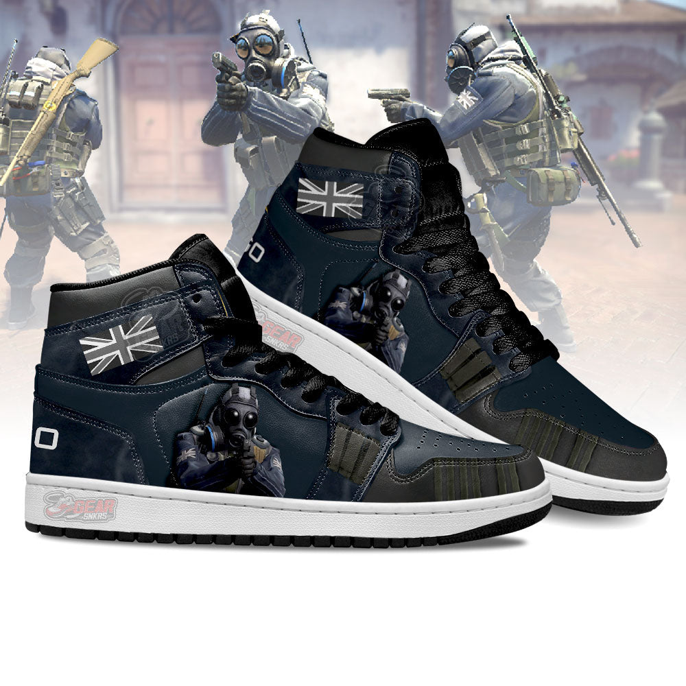 Terrorist Counter-Strike Skins JD Sneakers Shoes For Fans, Air Jordan Hightop
