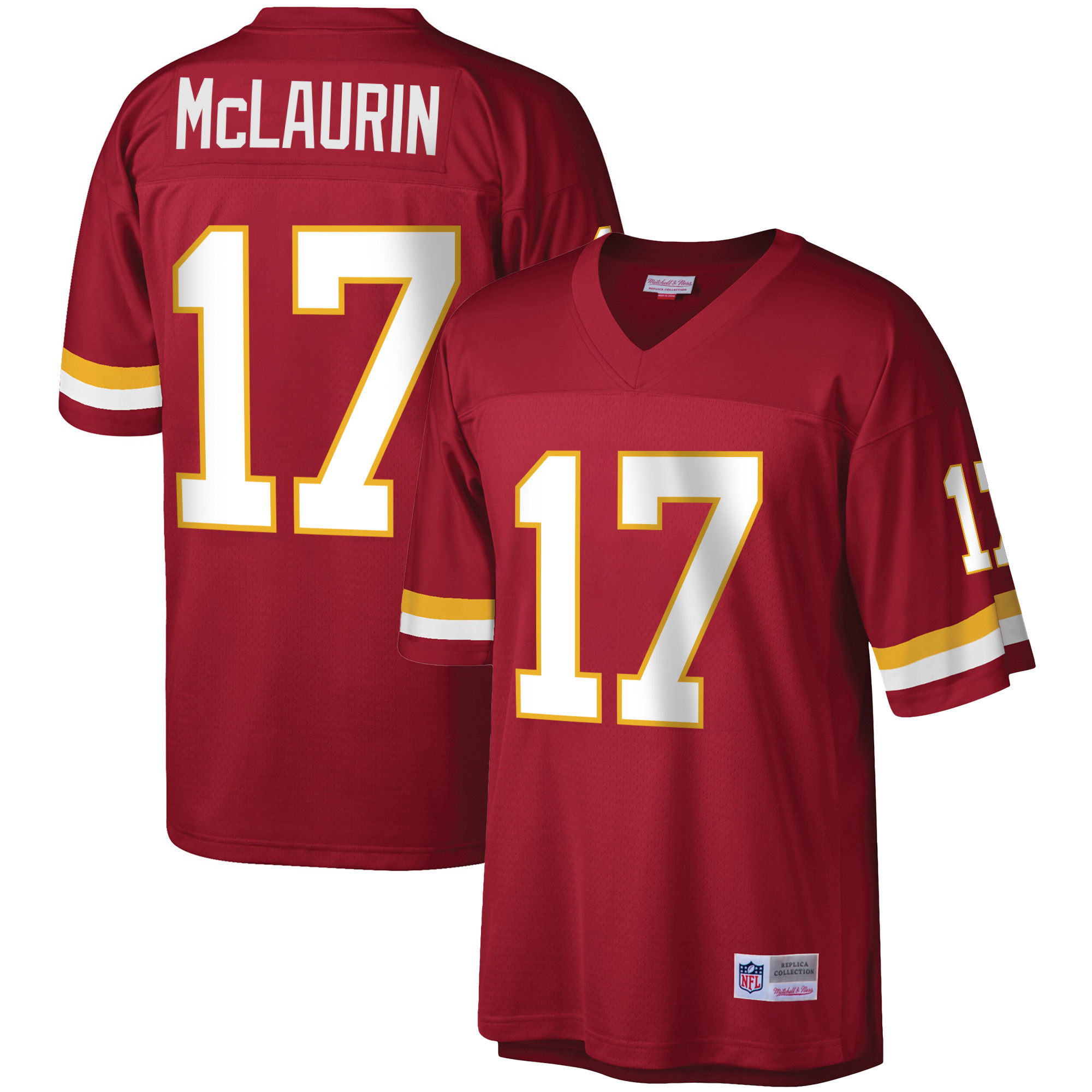 Terry McLaurin Men's Washington Commanders Big & Tall Legacy Burgundy Jersey - All Stitched 