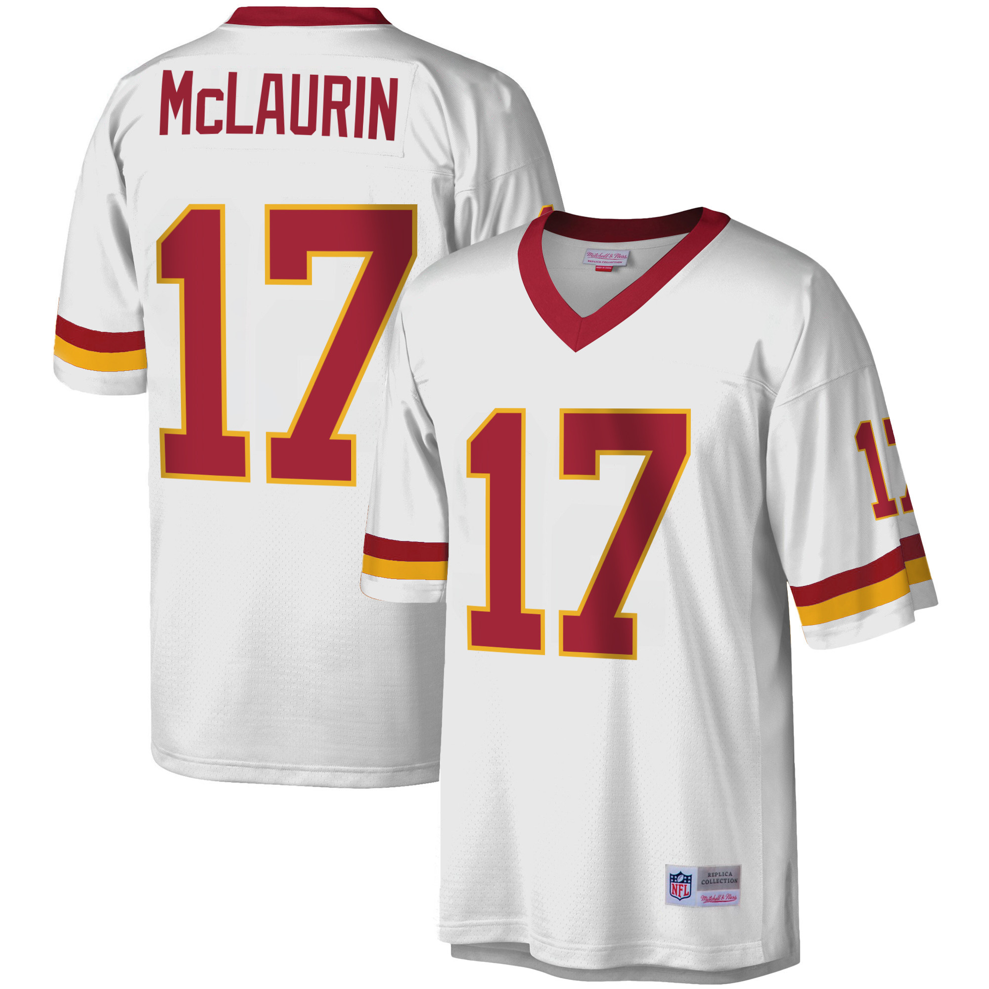 Terry McLaurin Men's Washington Commanders Big & Tall Legacy White Jersey - All Stitched 