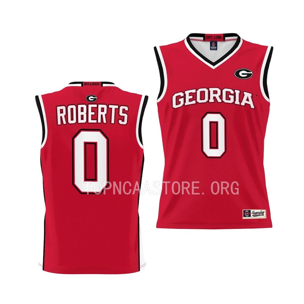 Terry Roberts Georgia Bulldogs Red College Pick-A-Player Youth Jersey