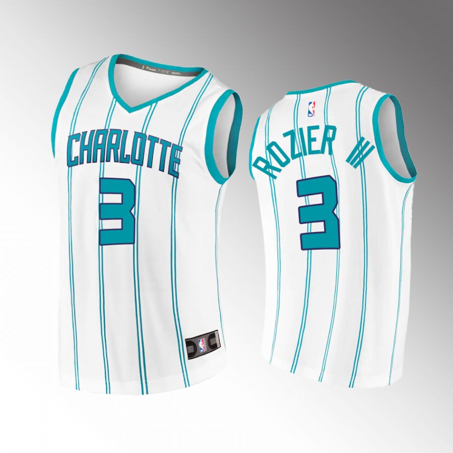 Terry Rozier III Hornets #3 White Jersey 2022-23 Association Edition