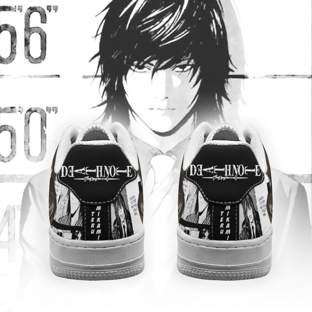 Teru Mikami Sneakers Death Note Anime Shoes Fan Gift Idea