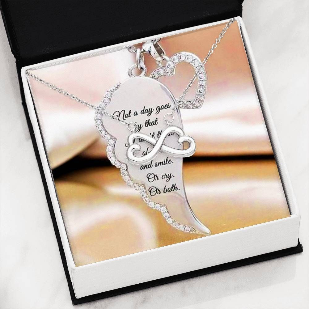 Test Checkout Thank You Infinity Heart Necklace For Mom