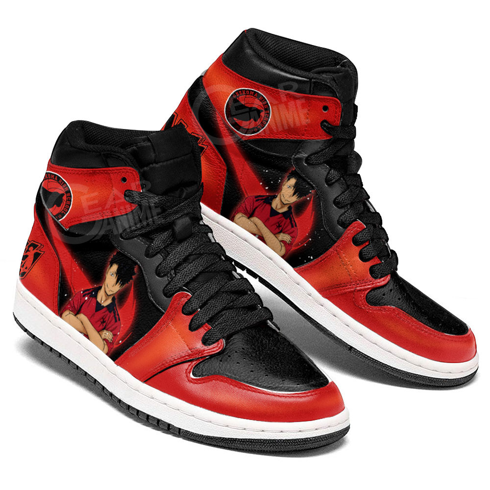 Tetsurou Kuroo JD1s Sneakers Haikyuu Anime Shoes, Air Jordan Hightop