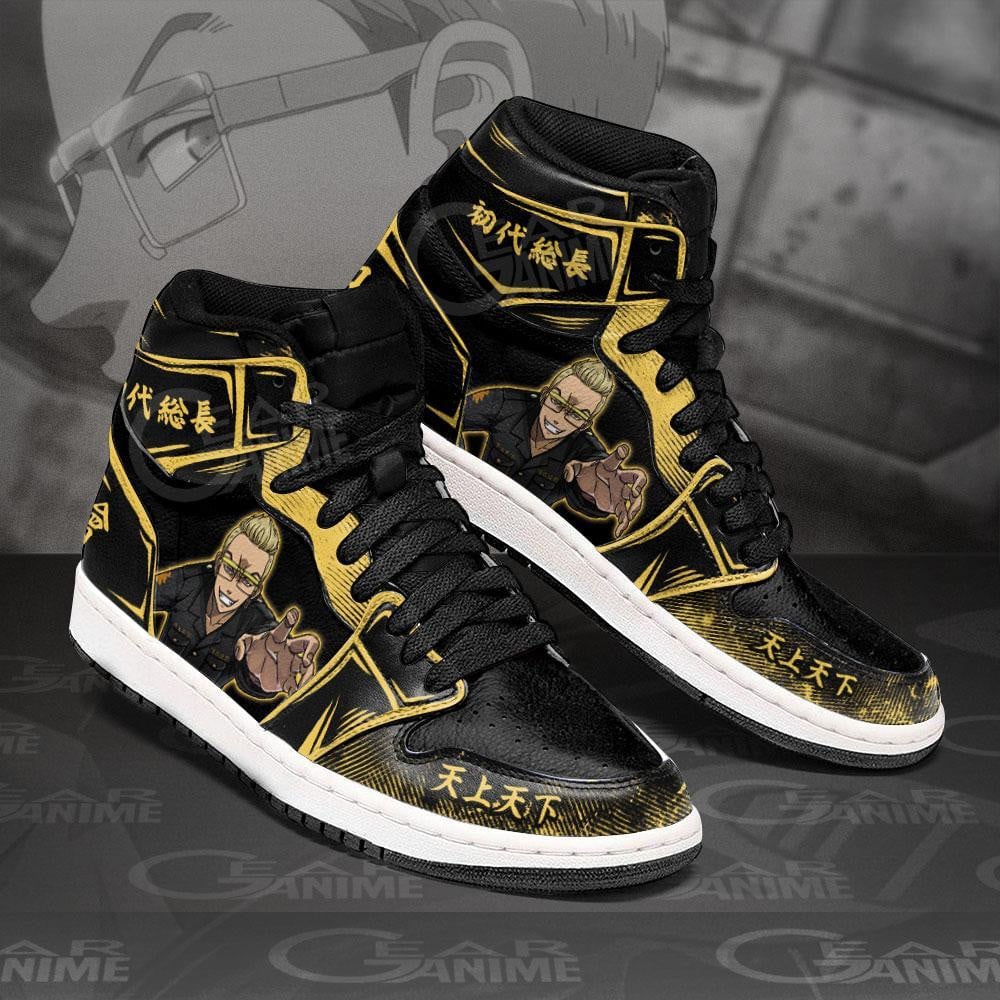 Tetta Kisaki JD1s Sneakers Anime Tokyo Revengers Shoes, Air Jordan Hightop