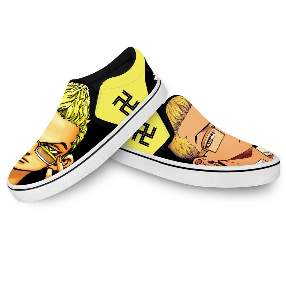 Tetta Kisaki Slip-On Shoes Canvas Custom Anime Tokyo Revengers Shoes