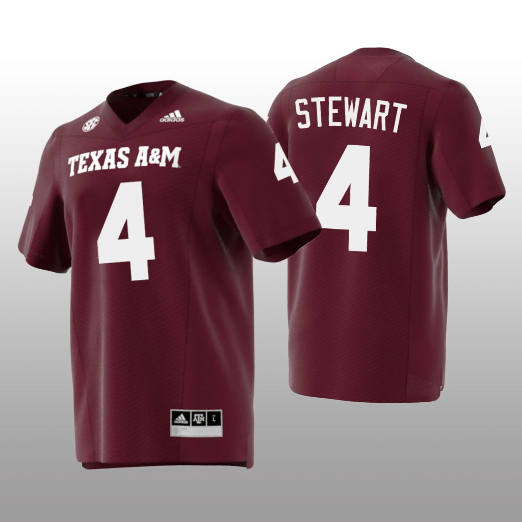Texas A&M Aggies Shemar Stewart Maroon Jersey Premier - Men's