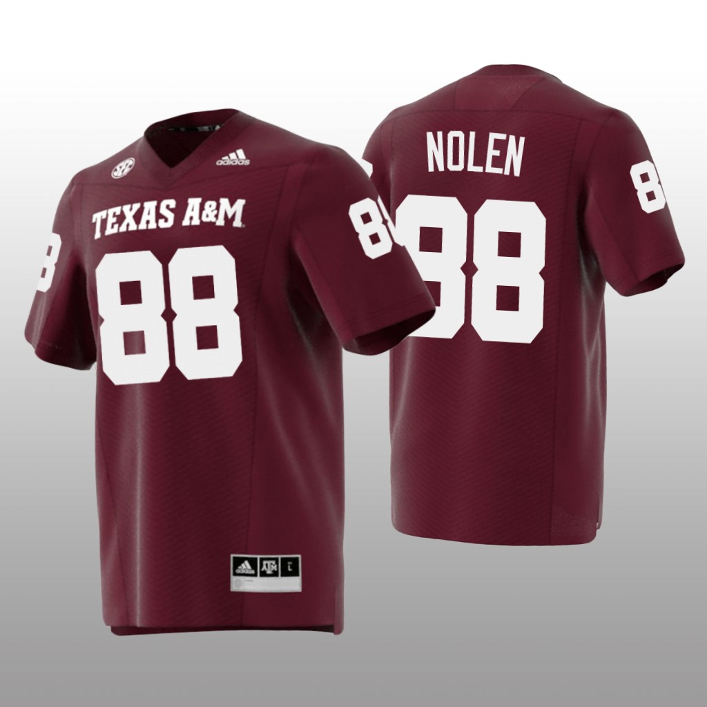 Texas A&M Aggies Walter Nolen Maroon Jersey Premier - Men's