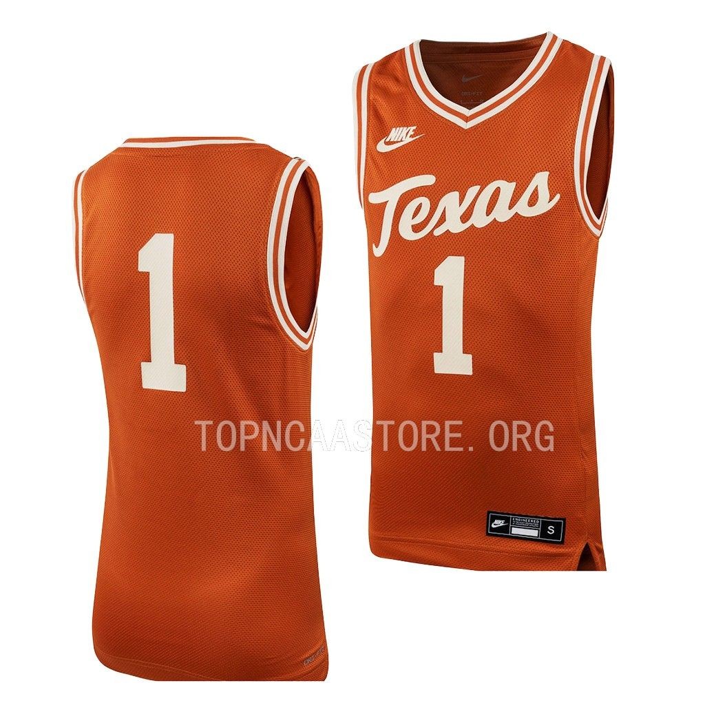 Texas Longhorns Icon Jersey Youth Orange