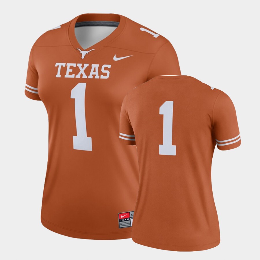 Texas Longhorns Texas Longhorns Texas Orange Legend College Jersey