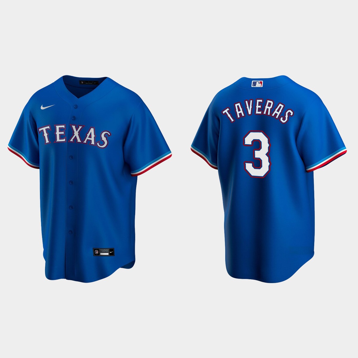 Texas Rangers #3 Leody Taveras Alternate Jersey - Royal