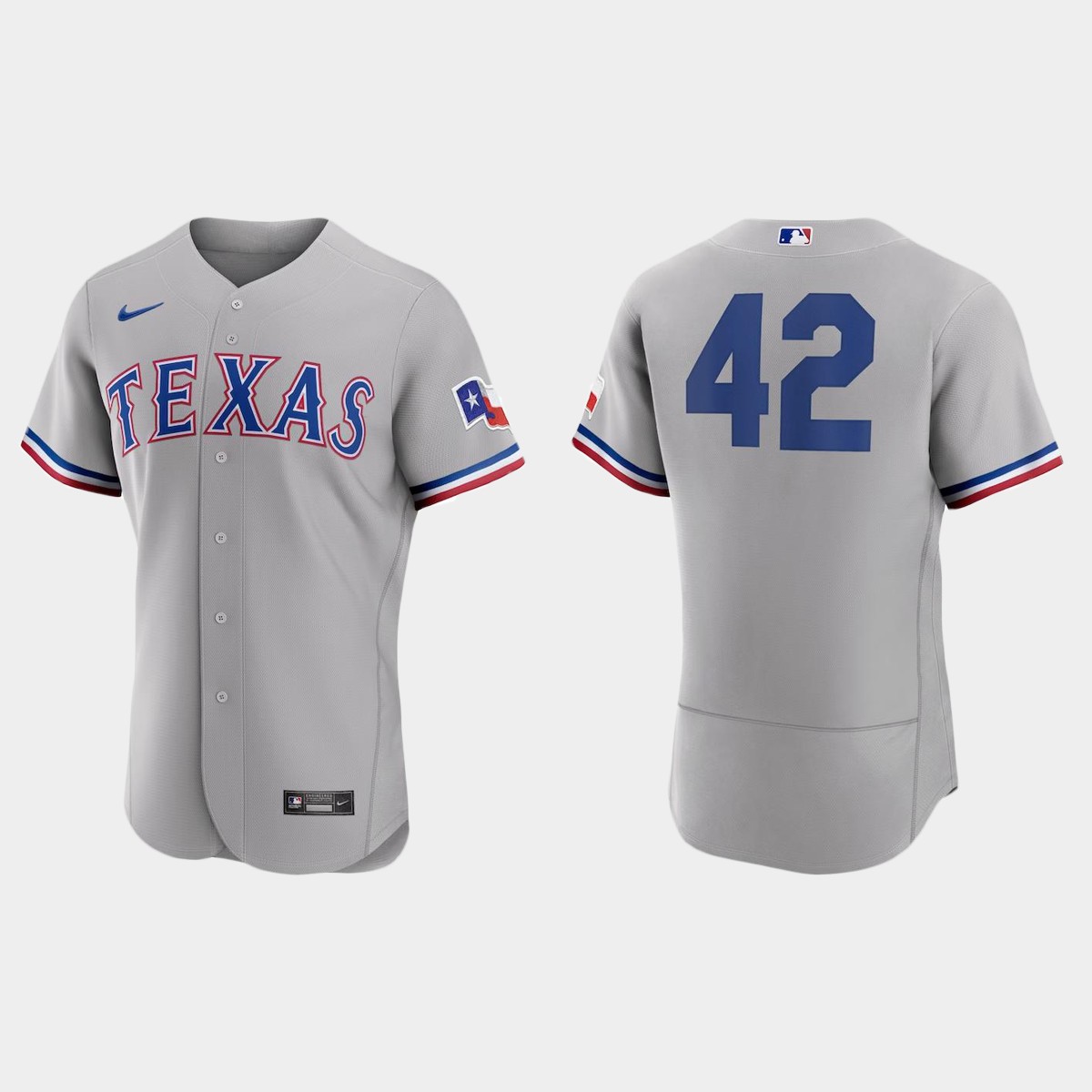 Texas Rangers 2023 Jackie Robinson Day Jersey - Gray