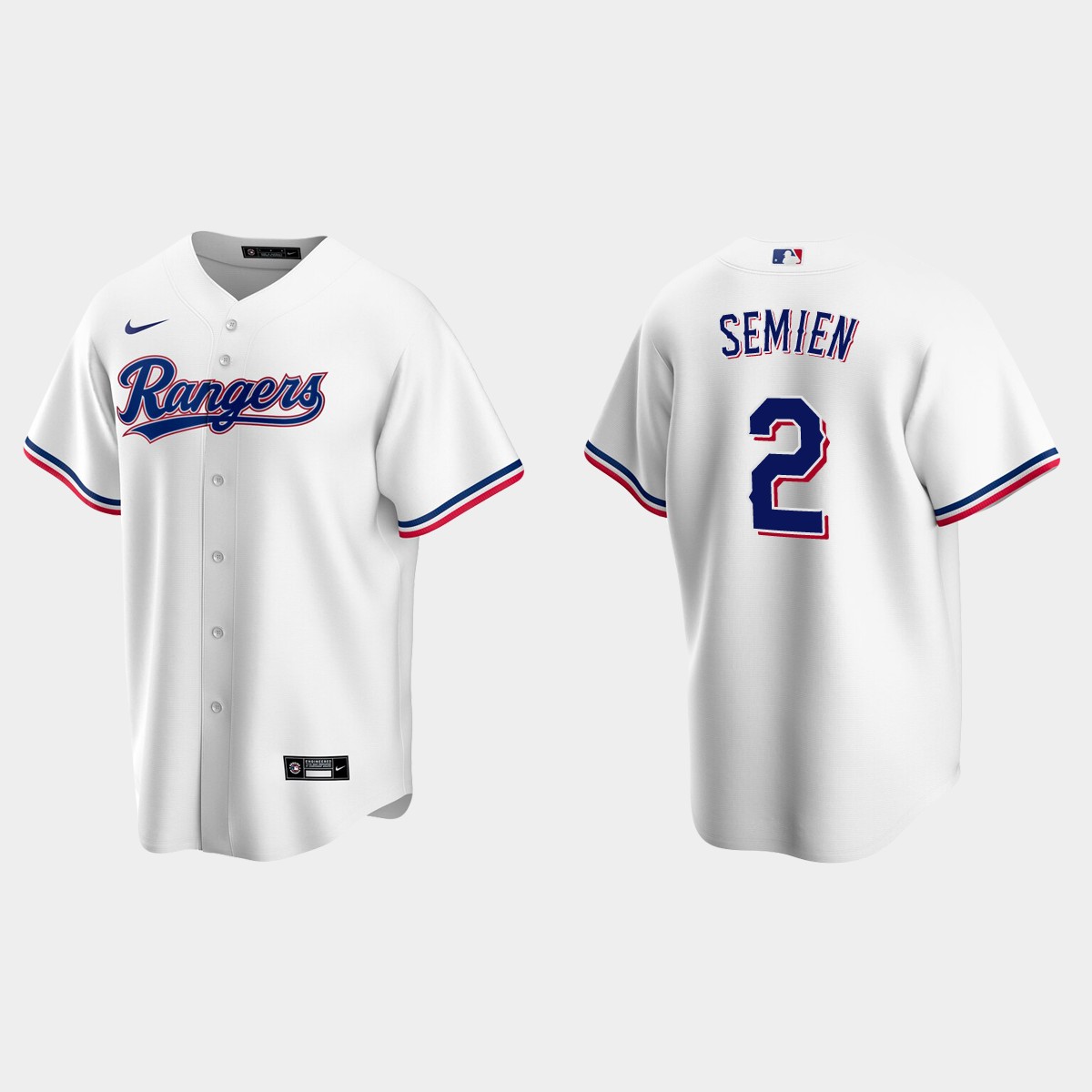 Texas Rangers Marcus Semien Home Jersey - White