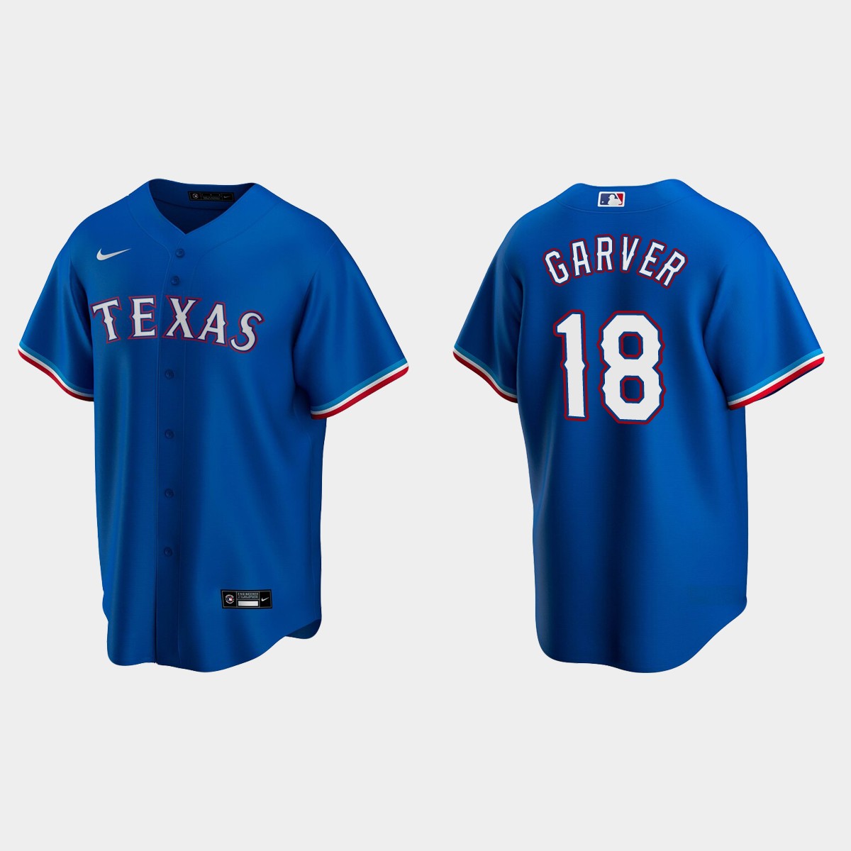 Texas Rangers Mitch Garver Alternate Jersey - Royal