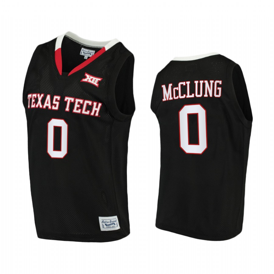 Texas Tech Red Raiders Mac McClung Black 2020-21 Alumni Limited Jersey