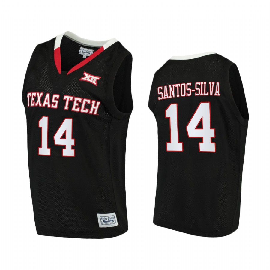 Texas Tech Red Raiders Marcus Santos-Silva Black 2020-21 Alumni Limited Jersey