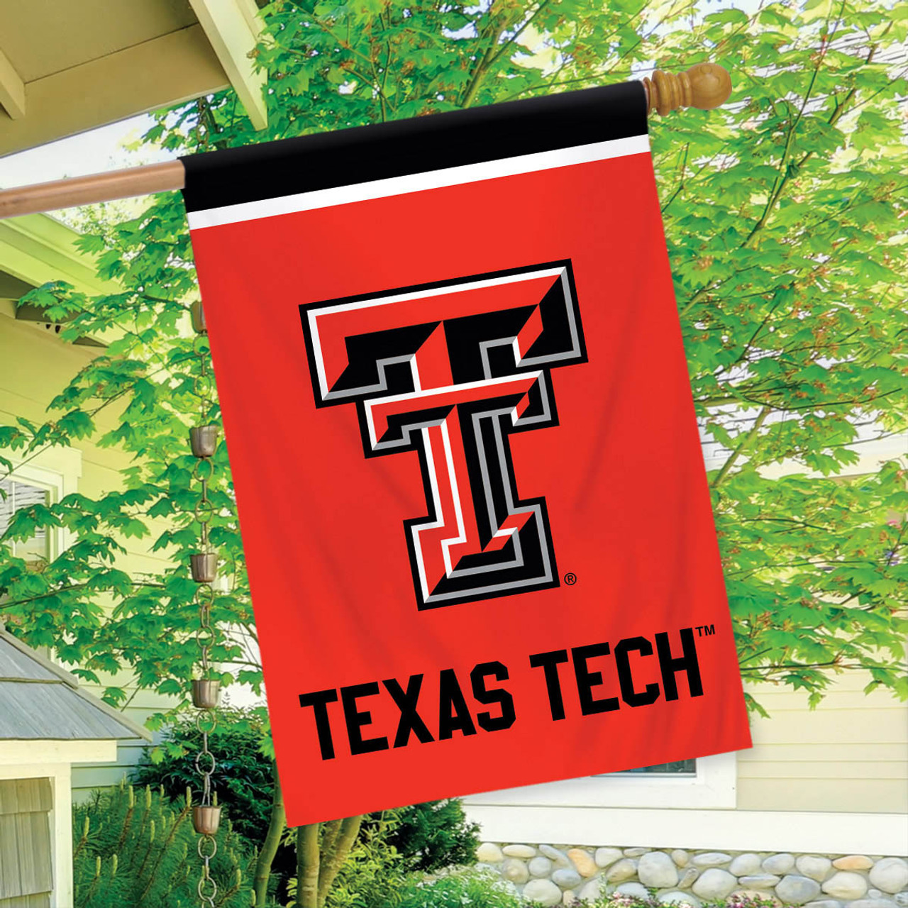 Texas Tech Red Raiders NCAA Garden Flag, House Flag