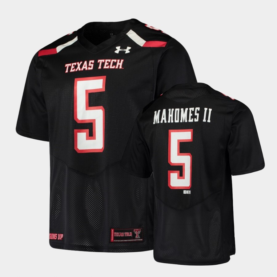 Texas Tech Red Raiders Patrick Mahomes Black Alumni Jersey