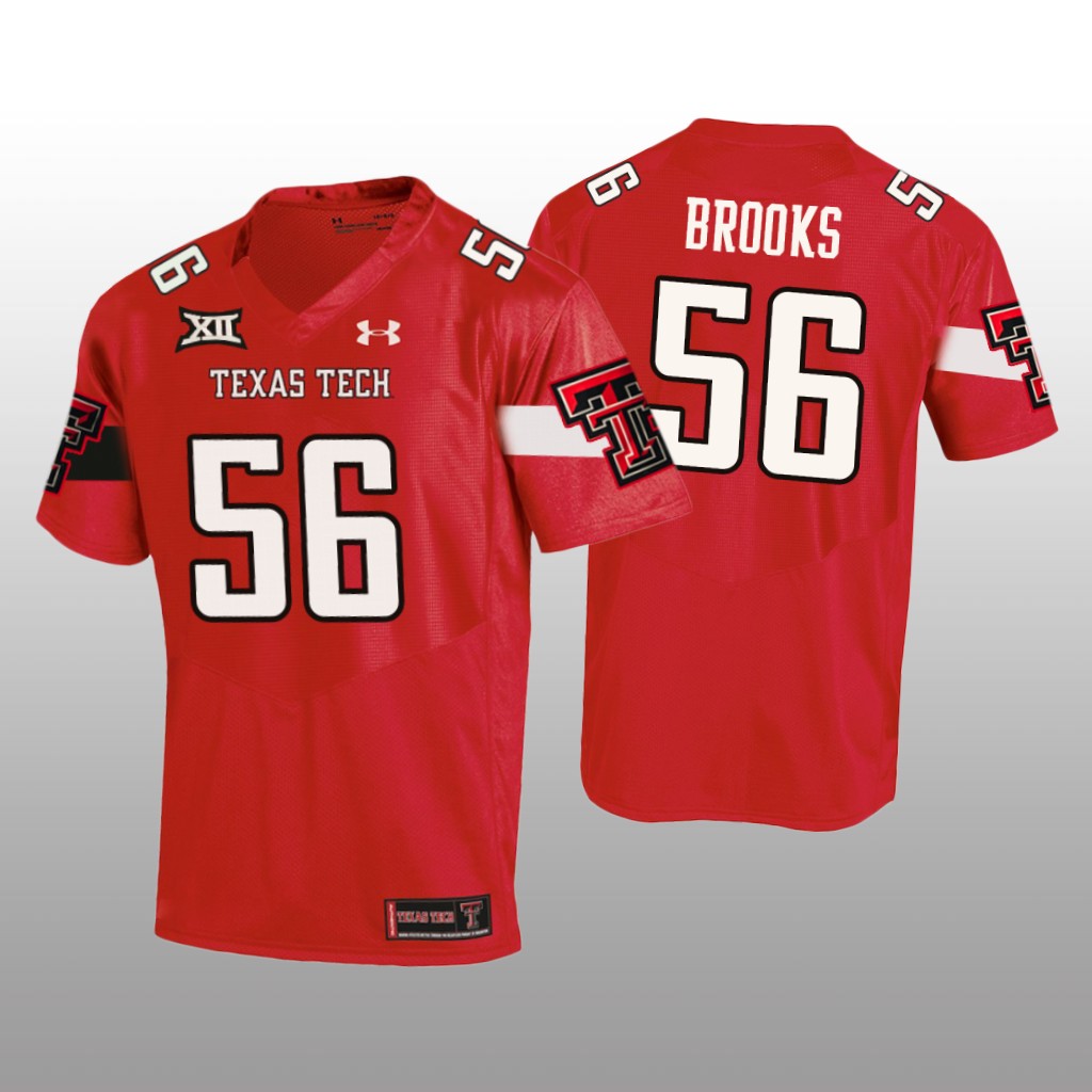 Texas Tech Red Raiders Red 2020 Jordyn Brooks Jersey