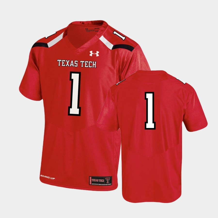 Texas Tech Red Raiders Red College Jersey