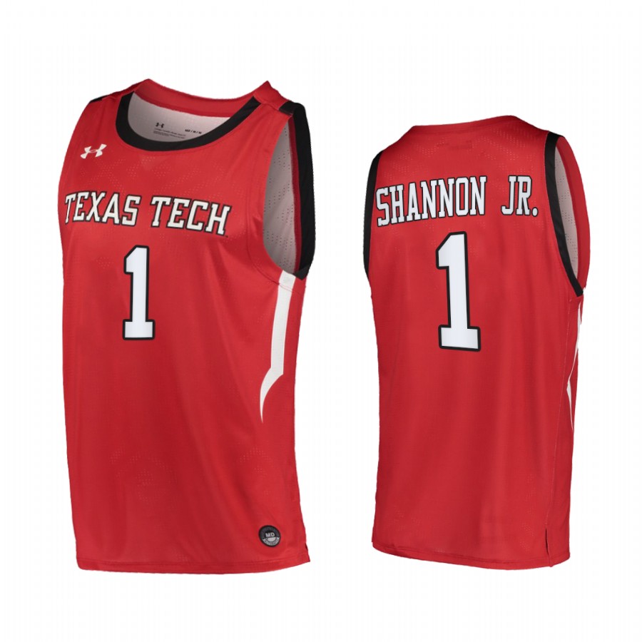 Texas Tech Red Raiders Terrence Shannon Jr. Jersey 2022 College Red Uniform