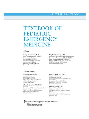 Textbook of Pediatric Emergency Medicine (Textbook of Pediatric Medicine (Fleisher)) (PDF/EPUB Version)