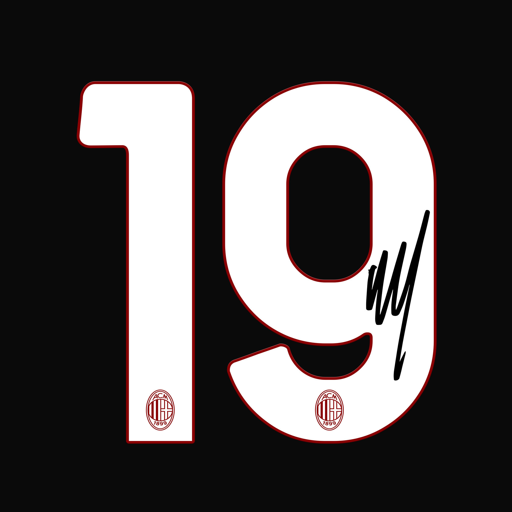 Théo Hernandez 19 Signed AC Milan 2022/23 Home Men Soccer Jersey – Red/Black